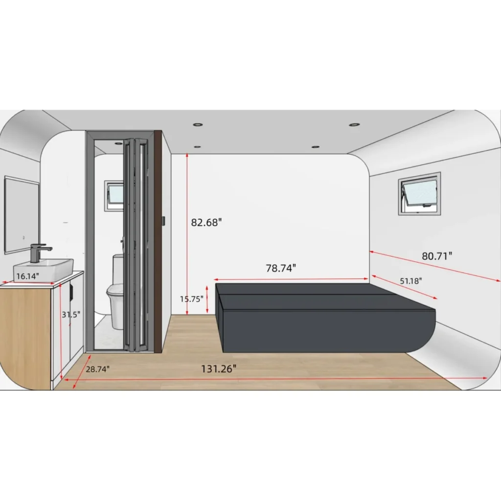 13ft Outdoor Living and Working Tiny House