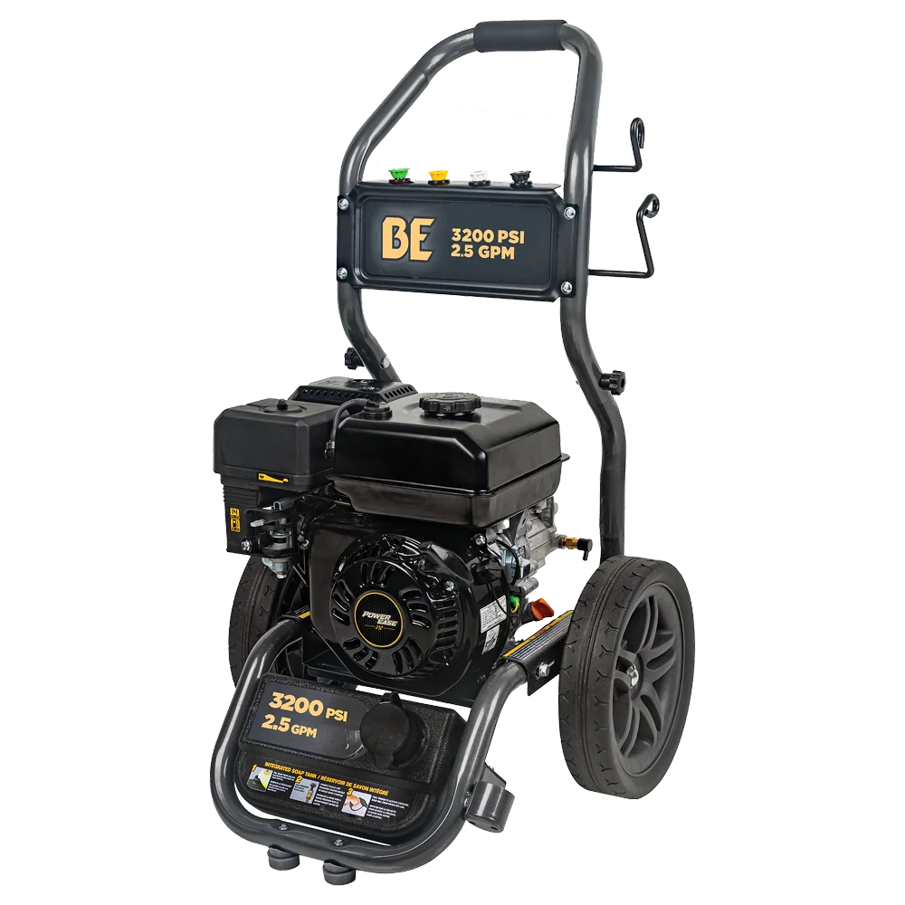 3,200PSI 2.5GPM Cold Water Gas Pressure Washer Powerease 212cc Engine and CP Axial Pump - BE327PX