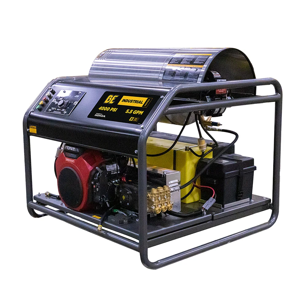 4,000 PSI - 5.5 GPM Hot Water Pressure Washer with Honda GX690 Engine and CP Triplex Pump - HW4024HA12V