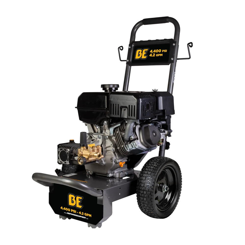 4,400 PSI 4.2 GPM Cold Water Gas Pressure Washer Powerease 420cc Engine and CP Triplex Pump - B4415PA