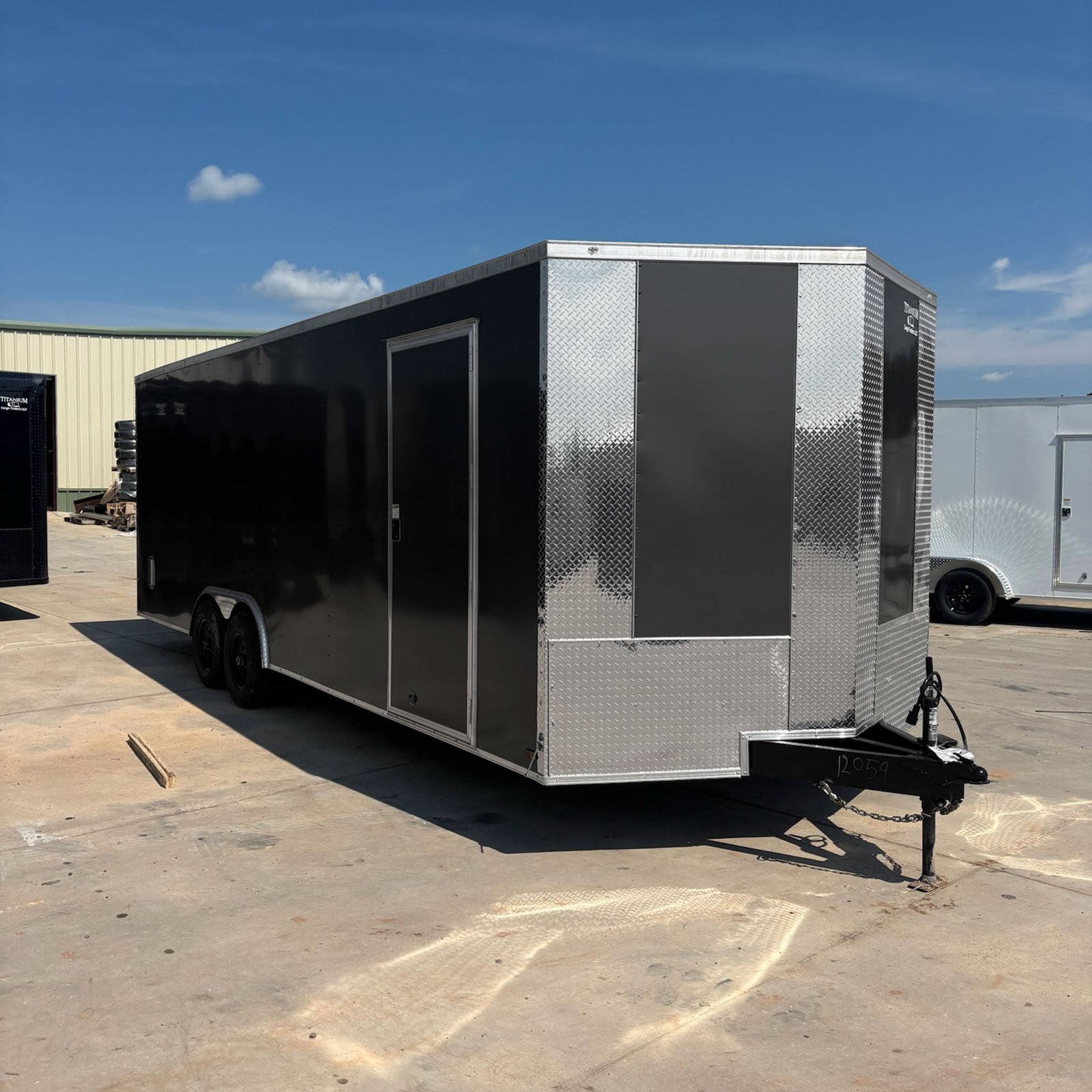 8.5x24TA Titanium Cargo Charcoal Enclosed Cargo Trailer for Sale