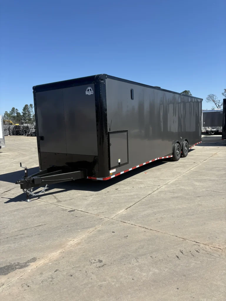 8.5x32TA3 Titanium Cargo Charcoal Blackout Race Trailer for Sale