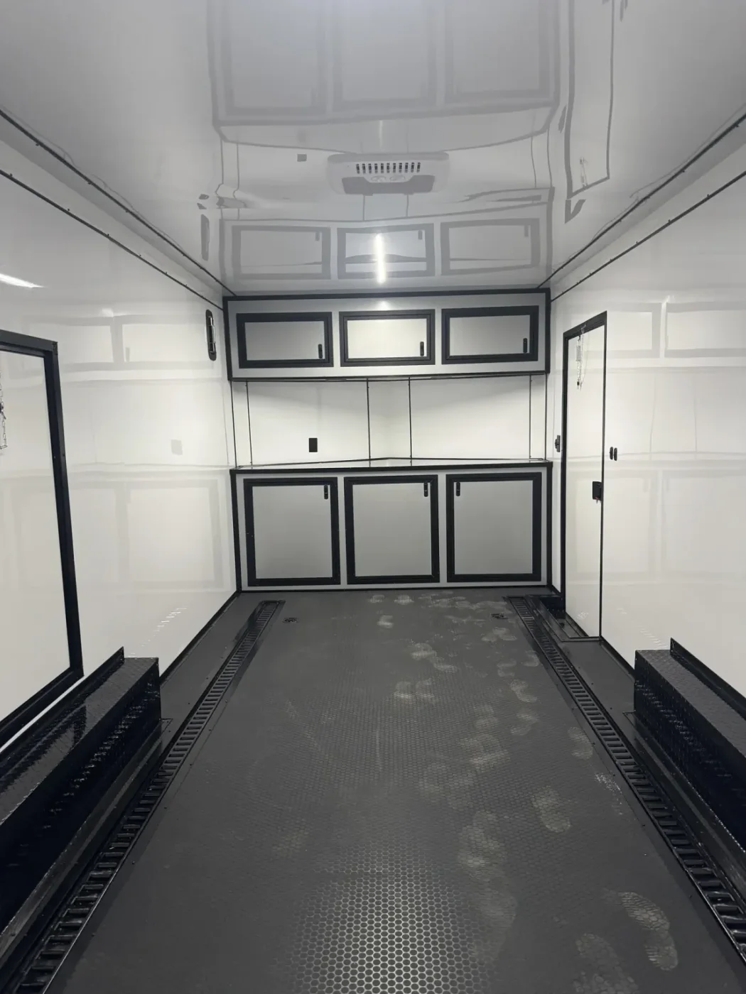 8.5x20TA2 Titanium Cargo Silver Blackout Race Trailer for Sale – product view 5