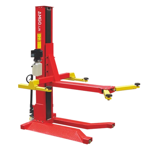 AMGO SML-7 7,000 lbs Single Post Lift