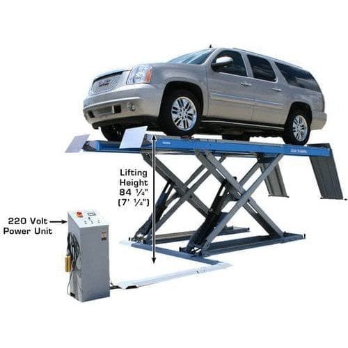 Atlas 12AWFSL Alignment Scissor Lift and RJ-6 Rolling Jack Combo - Image 2