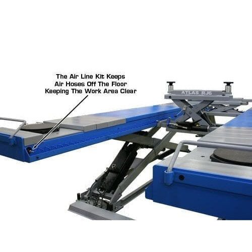 Atlas 12AWFSL Alignment Scissor Lift and RJ-6 Rolling Jack Combo - Image 14