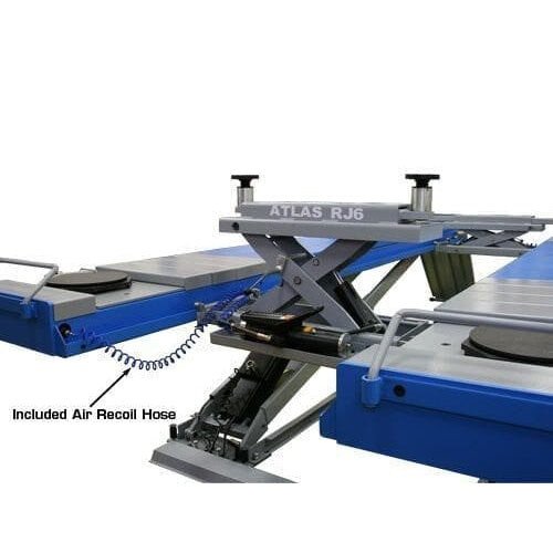 Atlas 12AWFSL Alignment Scissor Lift and RJ-6 Rolling Jack Combo - Image 15