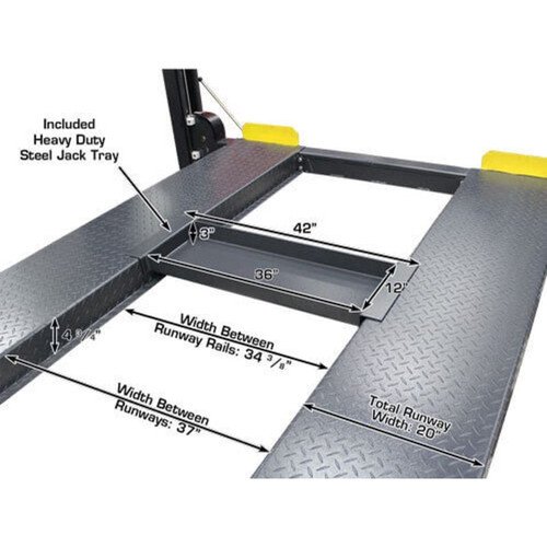 Atlas 408SL 8,000 lb. Super Deluxe 4-Post Lift - Image 12