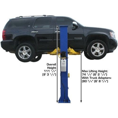 Atlas 9KBPX 9,000 lb Baseplate 2 Post Lift - Image 2