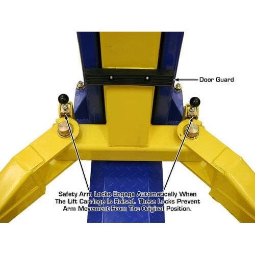 Atlas 9KBPX 9,000 lb Baseplate 2 Post Lift - Image 14