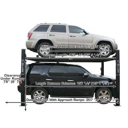 Atlas Garage PRO8000EXT 8,000 lb Extra Tall 4-Post Lift - Image 5