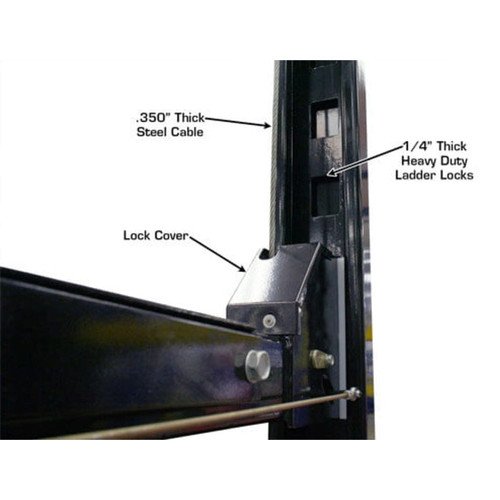Atlas Garage PRO8000EXT 8,000 lb Extra Tall 4-Post Lift - Image 12
