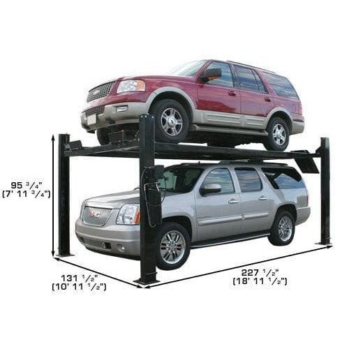 Atlas PRO9000 4 Post Lift + RJ6 Rolling Jacks Combo - Image 5