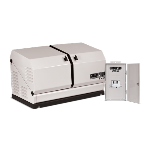 Champion 100177 8.5kW Generator with 50A 12-circuit Transfer Switch