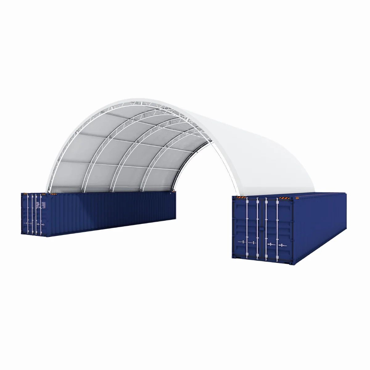 Chery Industrial 40'x40'x15' Double Truss Shipping Container Canopy Shelter