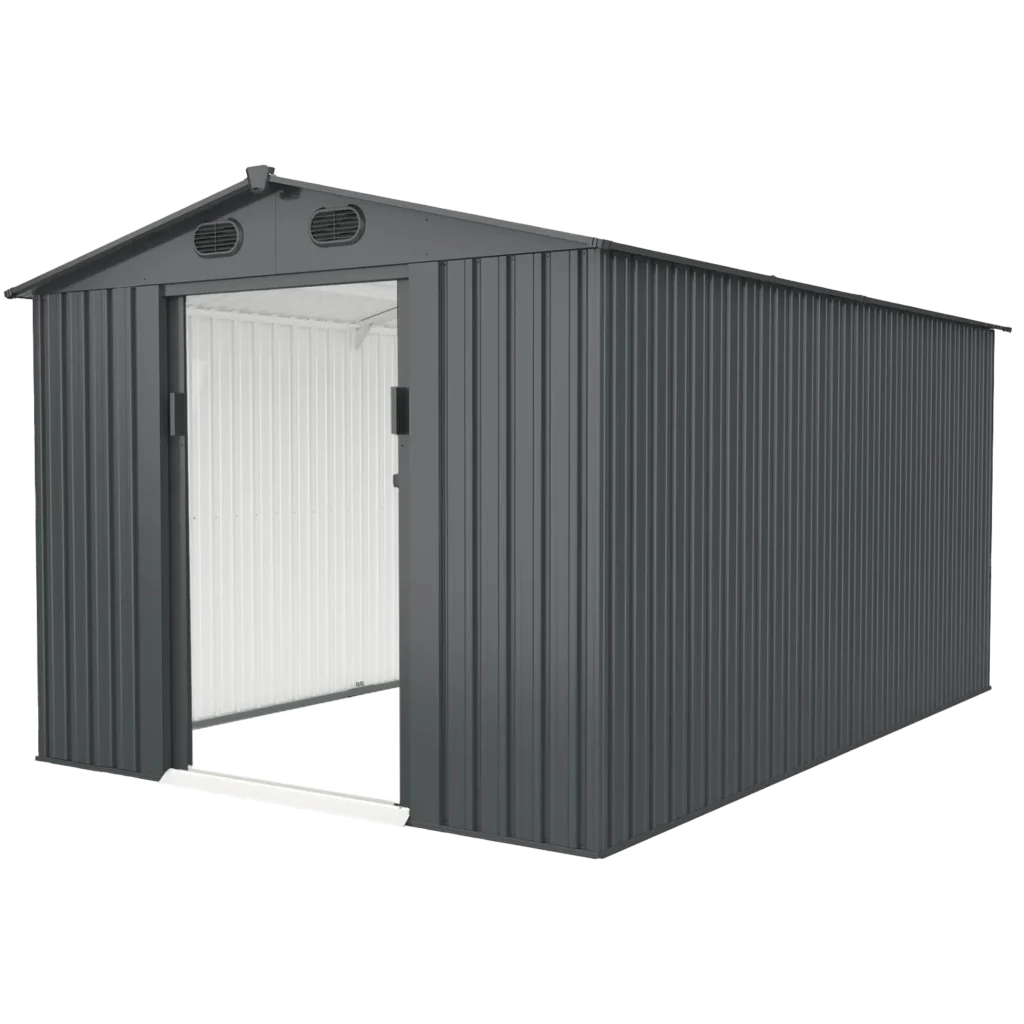 Chery Industrial 8'x12' Metal Storage Shed