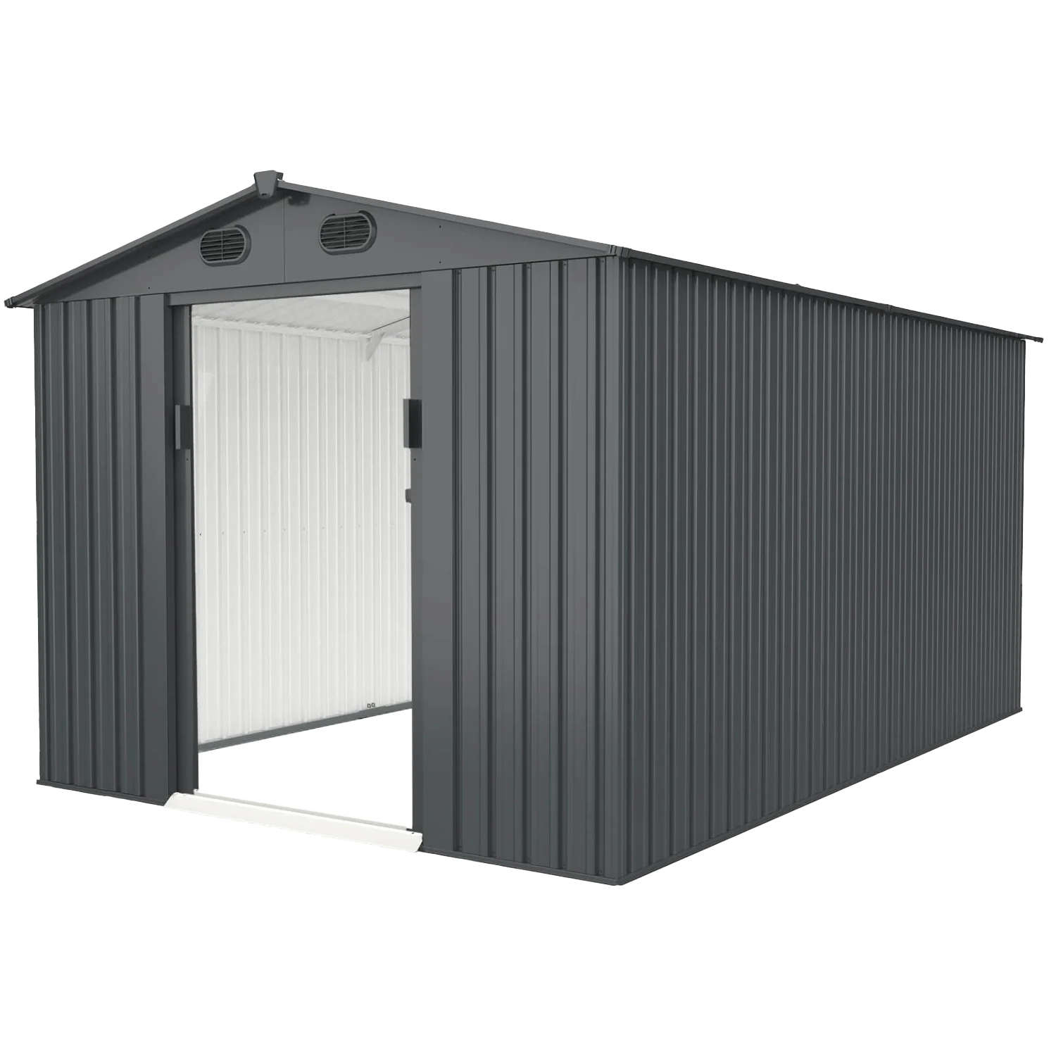 Chery Industrial 8'x12' Metal Storage Shed