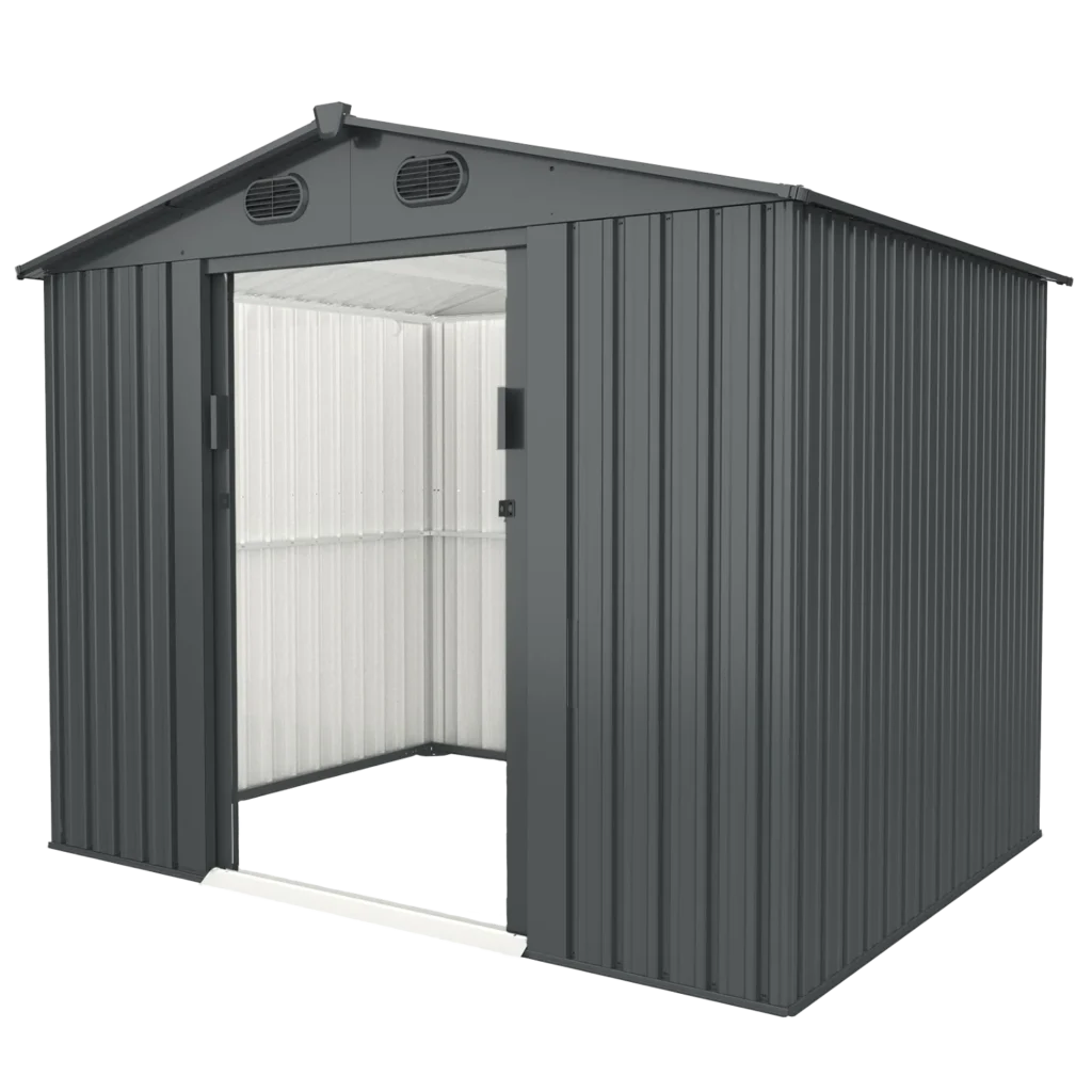 Chery Industrial 8'x6' Metal Storage Shed