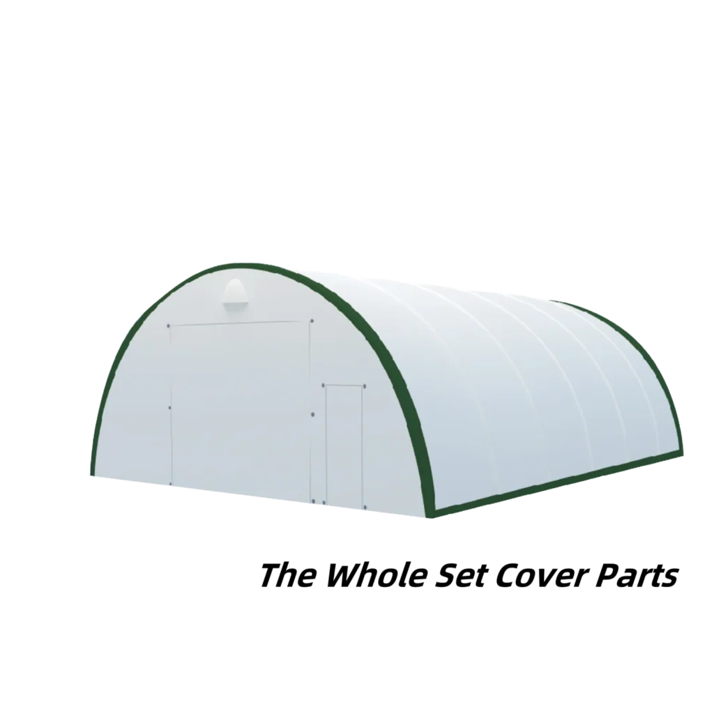 Chery Industrial Gold Mountain Whole Set Cover Parts for Storage Shelter W30’×L40’×H15’