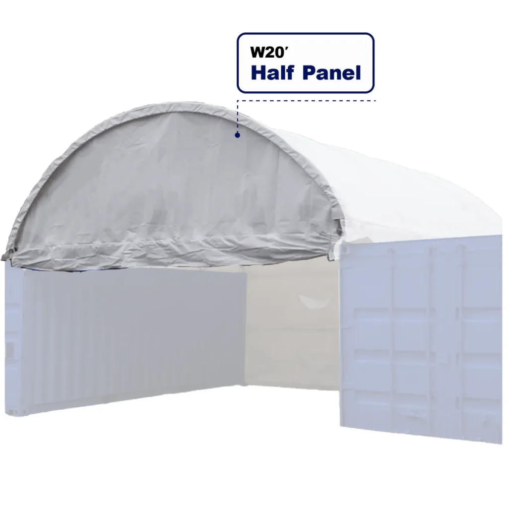 Chery Industrial Greatbear Half Panel for W20′ Container Shelters (Outside)