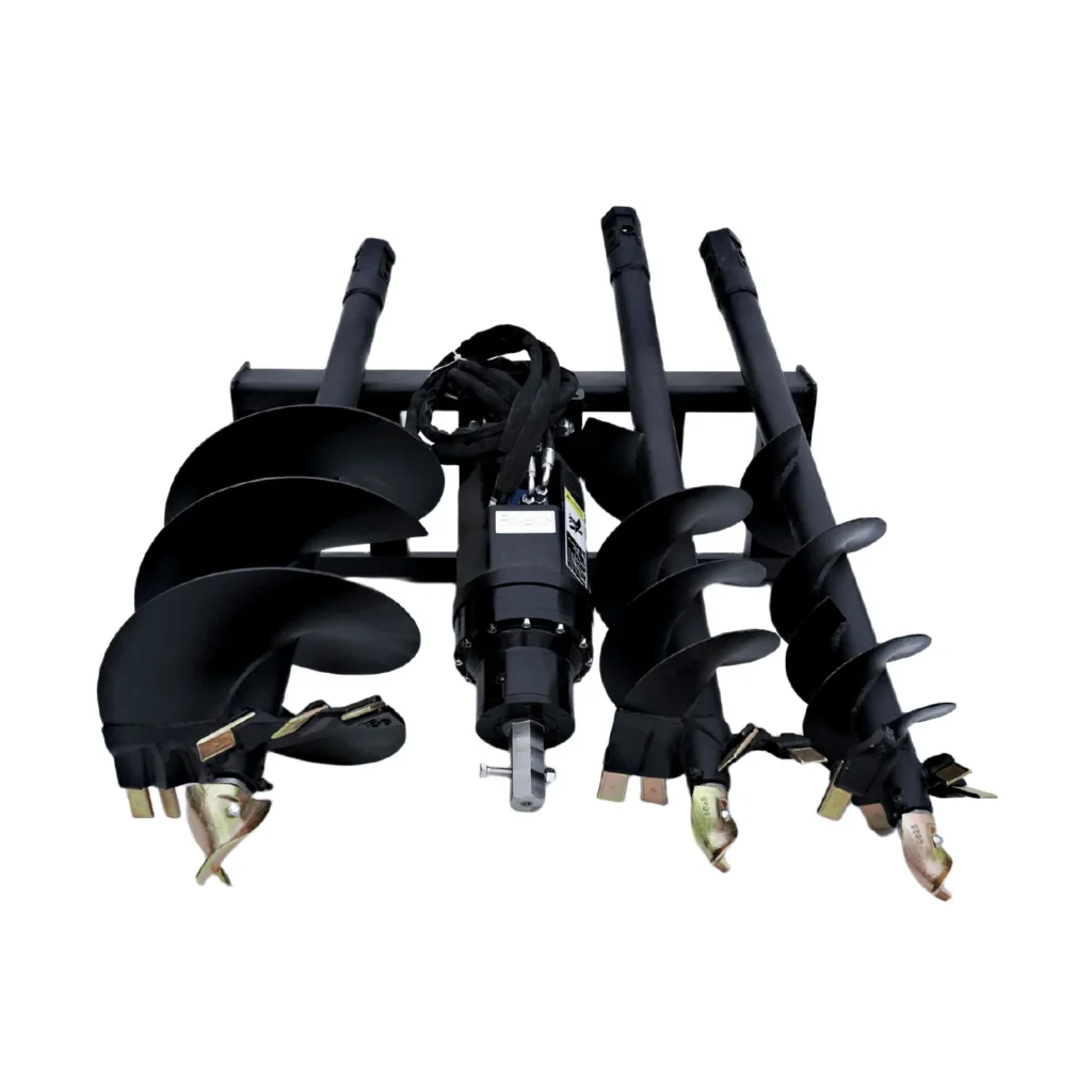 Chery Industrial Greatbear Skid Steer Auger with 3 bits in 9'', 12'', 18''