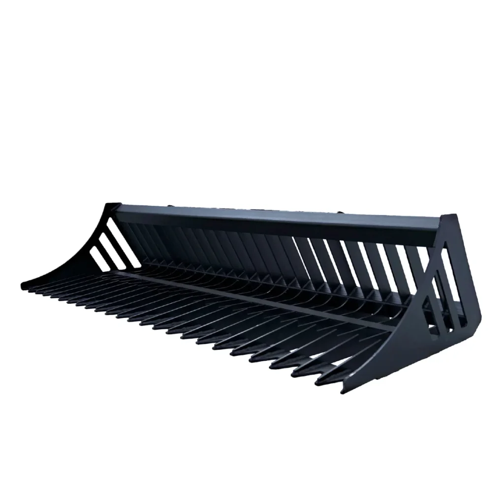 Chery Industrial Greatbear Skid Steer Rock Bucket