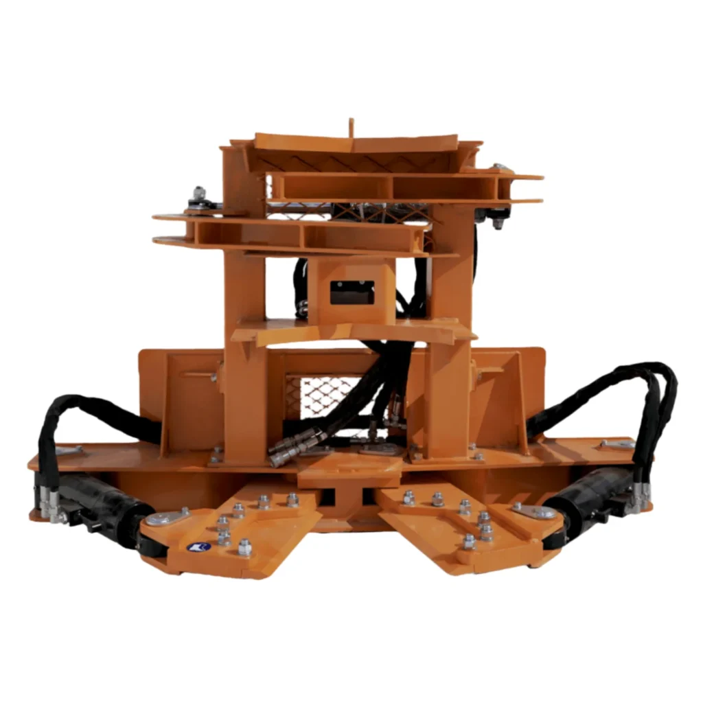 Chery Industrial Greatbear Skid Steer Tree shear with Grapple