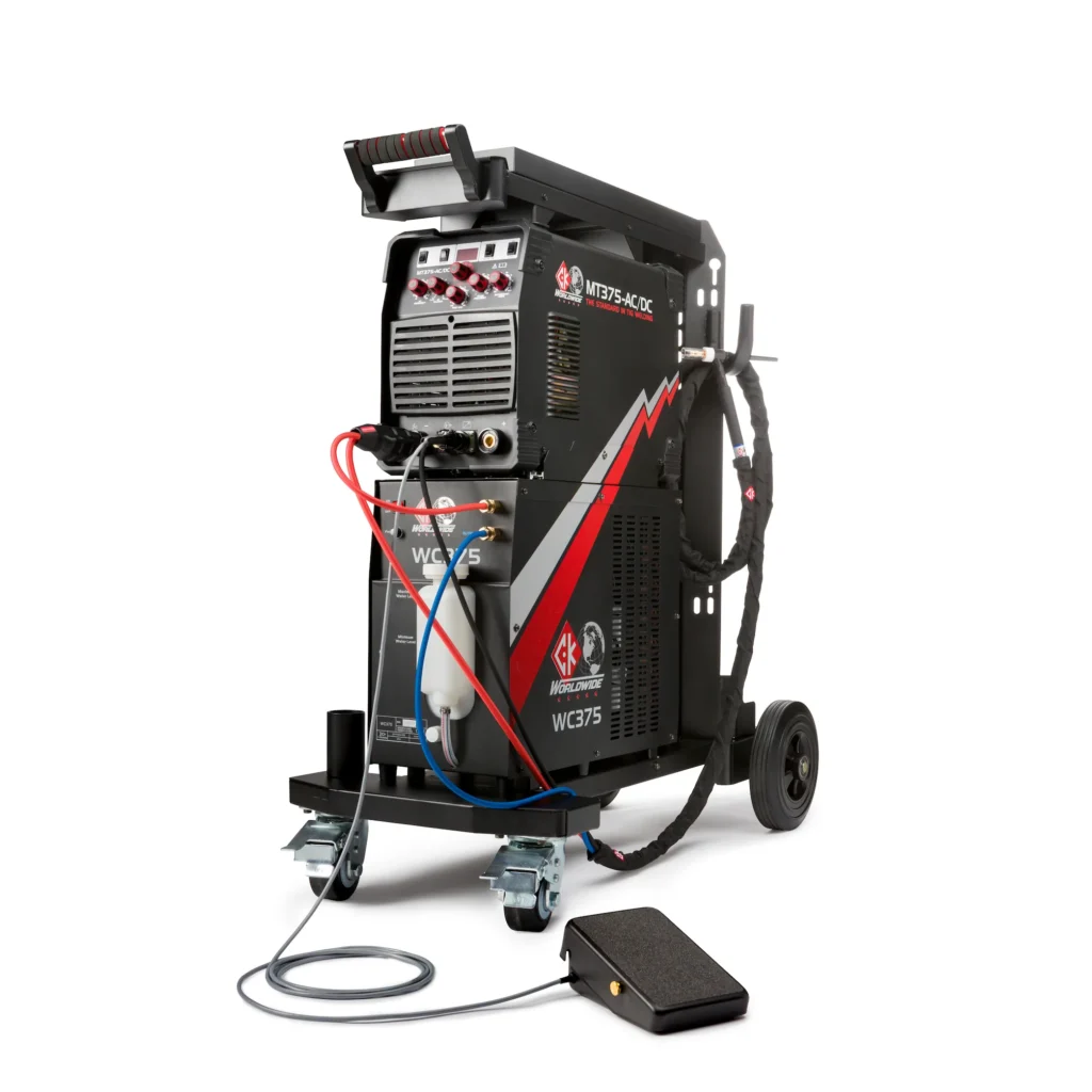 CK Worldwide MT375 AC/DC TIG Welder - MT375-AC/DC