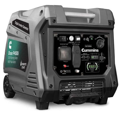 Cummins Onan P4500i 3700W Electric Start Portable Inverter Generator