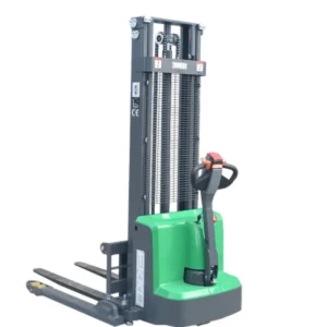Ekko 2,800 lb Li-Ion Electric Straddle Stacker – 119" Max Lift Height | EB13E-LI