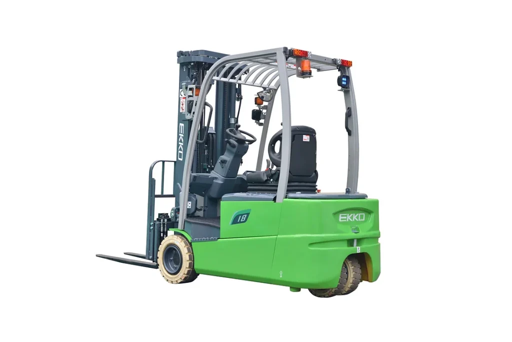 EKKO 3-Wheel Lithium Forklift 40000 lbs Capacity 216" Lift Height EK18AT-216LI