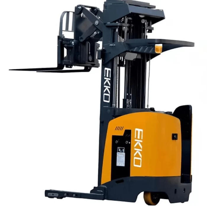 Ekko 4,000 lb Stand-Up Reach Truck – 275" Max Lift Height | EK18RR