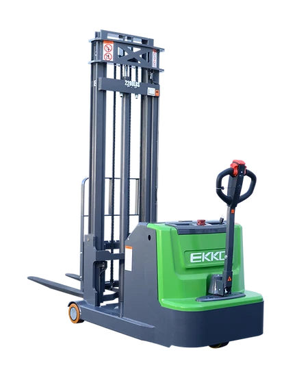EKKO Counterbalanced Walkie Stacker 2200 lb Capacity 118'' Lift Height EK10S-118LI