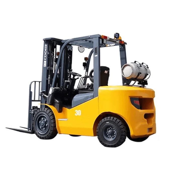 Ekko Lifts 6,000 lb LPG Pneumatic Forklift – 189" Max Lift Height | EK30LP