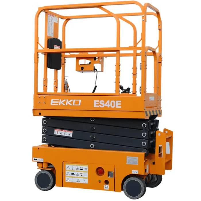 Ekko Scissor Lift – 157" Max Lift Height (Available in Standard or Lithium Battery) | ES40E