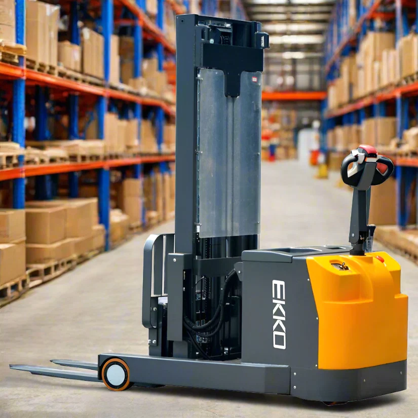 Electric Walkie Reach Truck | 3300 lbs. Capacity | Lift Height 216''| EKKO EH15TH