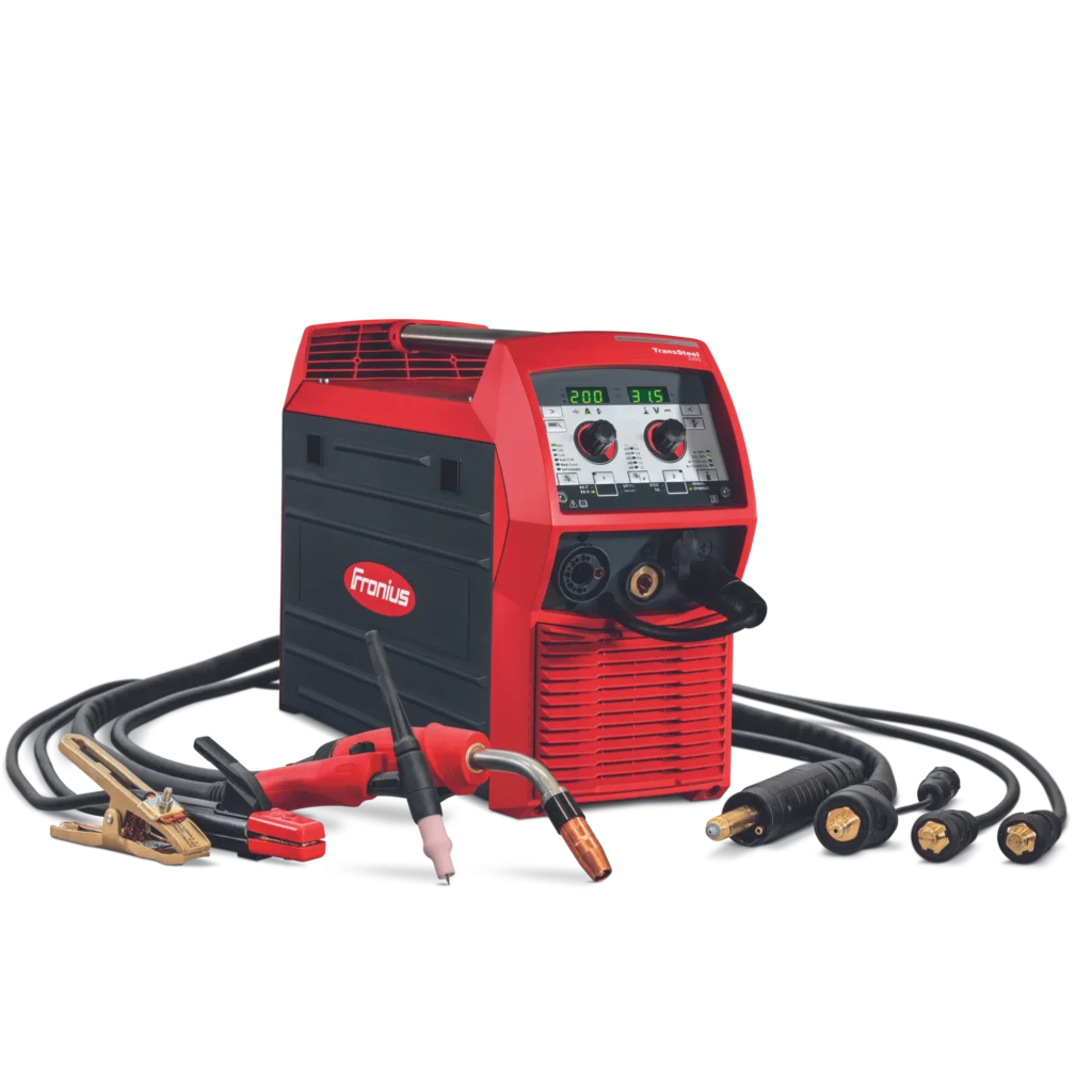 Fronius TransSteel 2200 Multiprocess Welder (MIG/TIG/Stick) - 49,0400,0034