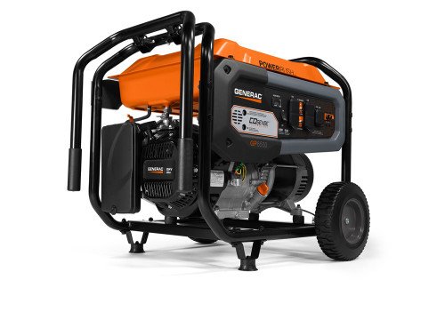 Generac 7672 GP6500 6500W Portable Generator w/COsense & Generator Cord