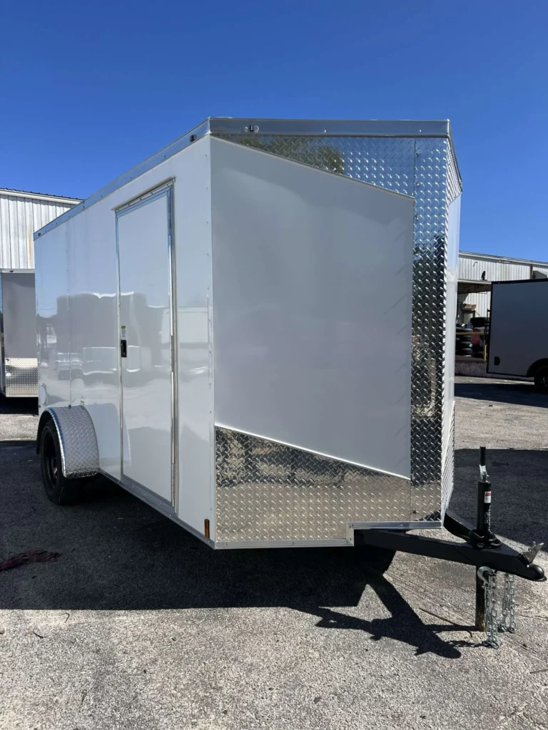 Hook & Line Cargo 6x12 Single Axle Enclosed Cargo Trailer