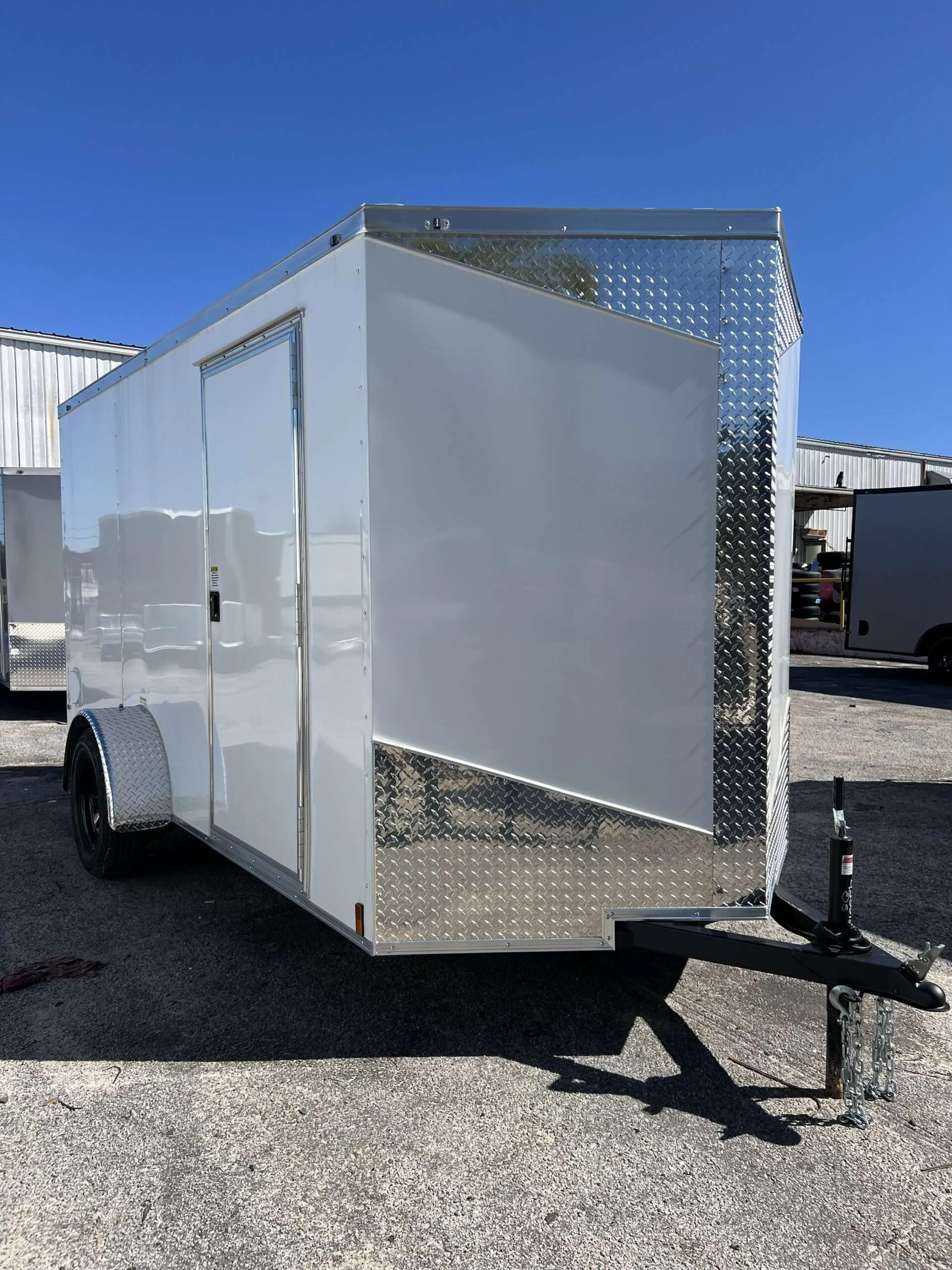 Hook & Line Cargo 6x12 Single Axle Enclosed Cargo Trailer