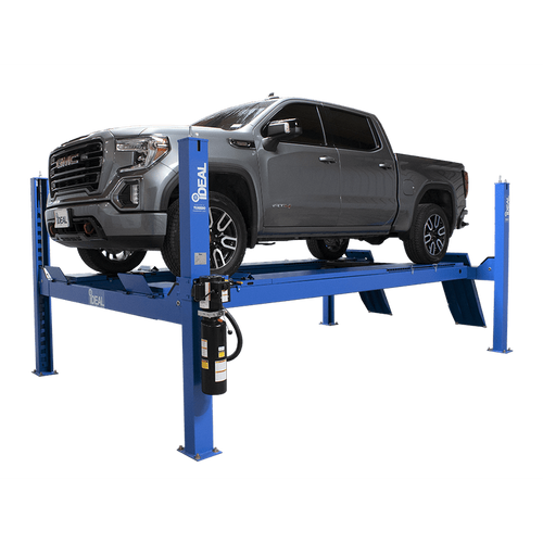 iDEAL FP14KAC-X 14K-4 Post Alignment Lift 182.5" WB (Closed Front / Cable Pull)