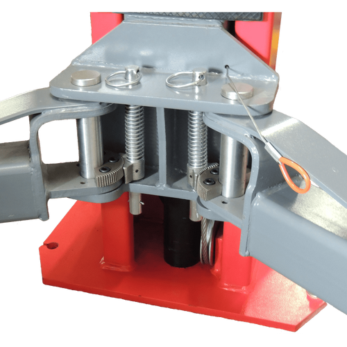 Launch Tech USA TLT240SB 9,000 lb Two Post Floor Plate - Symmetric - RED - Image 5