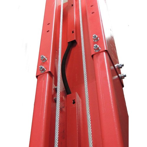 Launch Tech USA TLT240SB 9,000 lb Two Post Floor Plate - Symmetric - RED - Image 6