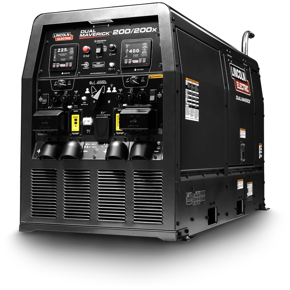 Lincoln Dual Maverick 200/200X Welder / Generator - K4382-2