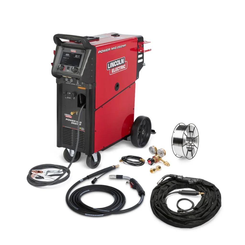 Lincoln POWER MIG 262MP Multiprocess Welder Aluminum One-Pak (Push-Pull Gun) - K5638-1