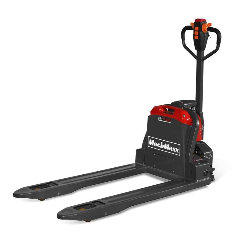 MechMaxx 202002 Electric Pallet Jack – 4400 lb Lithium Battery Walkie Pallet Truck with 45" Forks