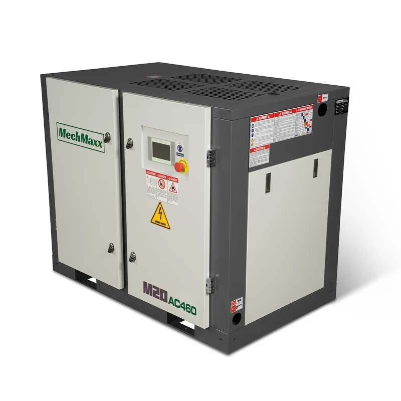MechMaxx 300004 20HP Rotary Screw Air Compressor – 78 CFM Industrial Air System