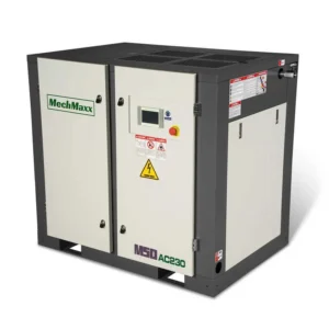 MechMaxx 300007 50HP Rotary Screw Air Compressor – 220 CFM Industrial Air System