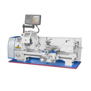 MechMaxx 500015 1022VD 10" x 22" Benchtop Metal Lathe with DRO – 1.5HP Variable Speed Precision Lathe