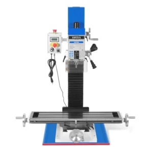 MechMaxx 500204 VM32L 8-1/4" x 33" Benchtop Mill Drill – 2HP Variable Speed R8 Milling Machine